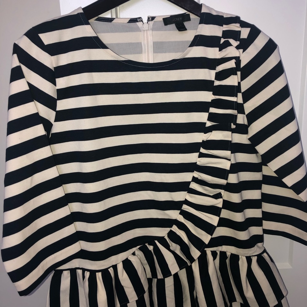 Jcrew stripped top NWOT